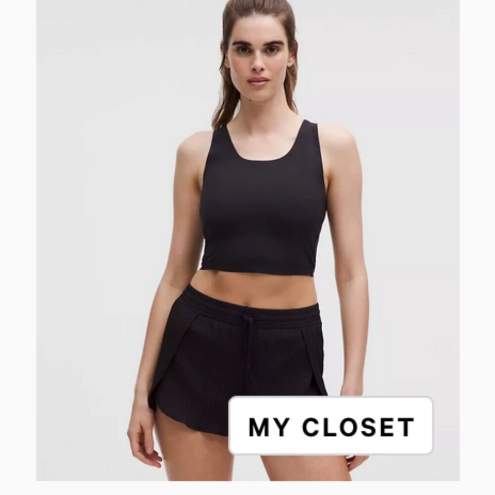 LULULEMON Fast and Free Tank Top Light M Nightmoth
